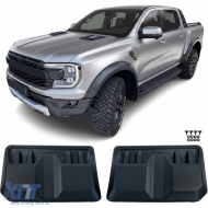 image-36-Lüftungsgitter Set Motorhaube Haubeneinsatz für Ford Ranger Raptor T9 ab 2023