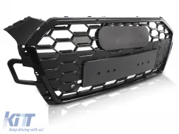 image-40-GRILLE SPORT GLOSSY BLACK PDC fits AUDI A5 F5 19-23