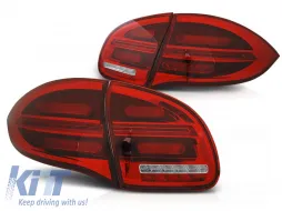 image-5-LED TAIL LIGHTS RED WHITE fits PORSCHE CAYENNE 10-15