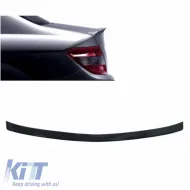 image-19-Trunk Spoiler suitable for Mercedes-Benz C-Class W204 07-14 A Design Look Lipspoiler from ABS Plastic Glossy Black