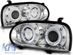 image-34-HEADLIGHTS ANGEL EYES CHROME fits VW GOLF 3 09.91-08.97