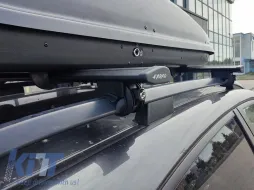 Farad 120 schwarze aerodynamische Aluminiumträger-image-6129325