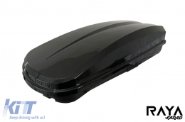 Farad roof box model Raya 480L black lacquer, 190x80x42cm - ABHORR6006610
