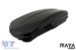 image-66-Farad roof box model Raya 480L black lacquer, 190x80x42cm