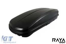 image-65-Farad roof box model Raya 480L black matte, 190x80x42cm