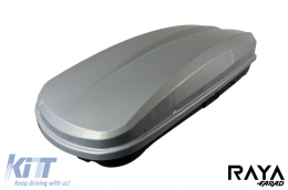 Farad roof box model Raya 480L gray lacquer, 190x80x42cm - ABHORR6006608