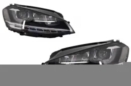 image-14-Fari 3D LED DRL per VW Golf 7 VII 12-17 R-Line Flowing Sequenziale Dinamico