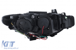 Fari Angel Eyes LED Gialli DRL per BMW Serie 3 F30 F31 10.2011-05.2015-image-6113201
