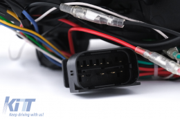 Fari Angel Eyes LED Gialli DRL per BMW Serie 3 F30 F31 10.2011-05.2015-image-6113202