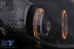 Fari Angel Eyes per Opel Vectra C Signum Facelift 09.2005-2008 Nero-image-6098050