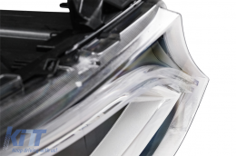 Fari anteriori LED per Mercedes Sprinter W907 Alogeni 2019-2023 Neri Headlights-image-6211478