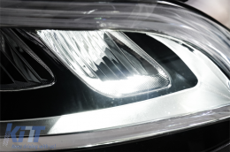 Fari anteriori LED per Mercedes Sprinter W907 Alogeni 2019-2023 Neri Headlights-image-6211484