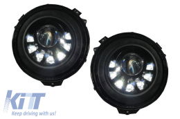 Fari Bi-Xenon LED per Mercedes W463 Classe G 05-17 M Square Look-image-6018545