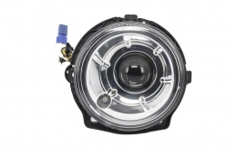 Fari Bi-Xenon Look per MERCEDES G W463 89-12 G65 Look Copertine BIANCA LED DRL-image-6019936