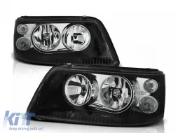 image-46-Fari Dual Halo Rims per VW Transporter T5 2003-2009 Luce Angel Eyes Black-