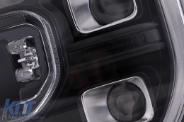 Fari Full LED per Ford Ranger T6.2 2022+ Luci Svolta Dinamiche Nero Headlights-image-6110571