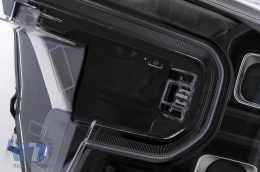 Fari Full LED per Ford Ranger T6.2 2022+ Luci Svolta Dinamiche Nero Headlights-image-6110572