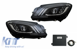 image-6-Fari Full LED per MERCEDES Classe S W222 X222 Facelift OEM con adattatore