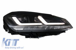 Fari Full LED per VW Golf 7 VII 12-17 Upgrade per Xenon e alogeni DRL-image-6034658