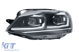 Fari LED DRL per VW Golf 7 VII 2012-2017 Alogeni Indicatori Statici Headlights-image-6277857