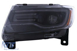 Fari LED per Jeep Grand Cherokee IV WK2 2011-2013 Luci di Svolta Dinamiche-image-6110587