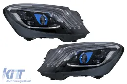 image-35-Fari LED per Mercedes Classe S W222 2013-2017 Facelift Look Segnale dinamico