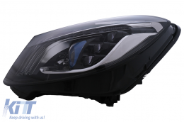 Fari LED per Mercedes Classe S W222 2013-2017 Facelift Look Segnale dinamico-image-6112805