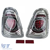 Fari posteriori a LED Edizione Speciale Cromo adatti per Mini One Cooper R56 2010-2014-image-6208736
