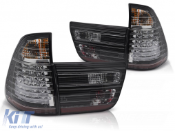 image-58-FARI POSTERIORI LED NERI adatti per BMW X5 E53 09.99-10.03