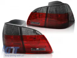 image-23-FARI POSTERIORI LED ROSSO FUMO adatti per BMW E61 04-03.07 TOURING