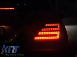 Fari posteriori LED tuning adatti per Mercedes Classe S W221 2006-2009 con indicatori di direzione bianchi-image-6144357