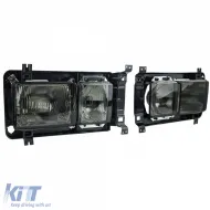 Fari rettangolari Karat Fari doppi fumo nero adatti per VW Bus T3 80-92-image-6200874