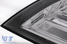 Fari Xenon DRL LED per Audi TT 8J 2006-2010 Segnale Dinamico Cromo Luci Diurna-image-6111483