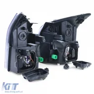 Faro H4 con motore di regolazione coppia sinistra destra adatto per Ford Transit 06-14-image-6190635