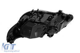 Faro xenon destro adatto per BMW Serie 5 E60 berlina, E61 station wagon 2008-2010 con base nera-image-6256816