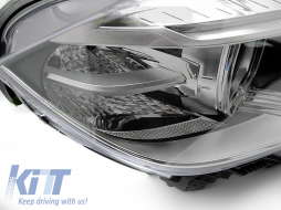 Faro xenon destro adatto per BMW X5 F15 2013-2018, con base cromata-image-6145373