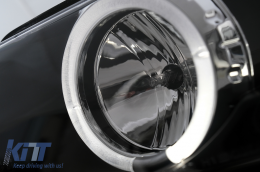 Faros Angel Eyes para BMW Serie 3 E36 Coupé Cabrio 1991-08.1999 Negro-image-6104556
