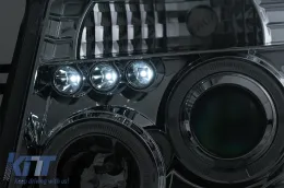 Faros Angel Eyes para Nissan Navara D40 04-09 Pathfinder R51 05-08 cromado-image-6084158