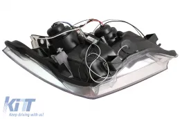 Faros Angel Eyes para Nissan Navara D40 04-09 Pathfinder R51 05-08 cromado-image-6084163