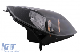 Faros Angel Eyes para Opel Vectra C Signum Facelift 09.2005-2008 Negro-image-6098048