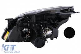 Faros Angel Eyes para Opel Vectra C Signum Facelift 09.2005-2008 Negro-image-6098054