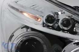 Faros Angel Eyes para Renault Clio III 2005-2009 cromados-image-6127981