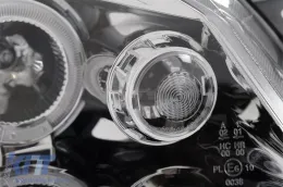Faros Angel Eyes para Renault Clio III 2005-2009 cromados-image-6127983