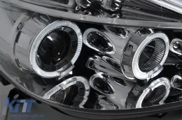 Faros Angel Eyes para Renault Clio III 2005-2009 cromados-image-6127995