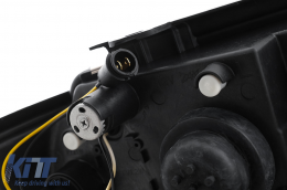 Faros Angel Eyes para VW Passat B5 3B 11.1996-08.2000 Luces Halógenas Negro-image-6111990
