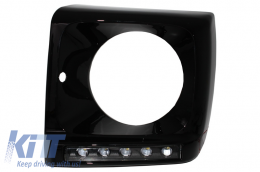 Faros Cubiertas Diurna LED DRL para Mercedes G-Class W463 89-12 G65 Design-image-6019495