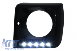 Faros Cubiertas Diurna LED DRL para Mercedes G-Class W463 89-12 G65 Design-image-6019500