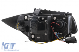 Faros delanteros Angel Eyes para BMW Serie 1 E81 E82 E87 E88 2004-2011 Cromados-image-6111974