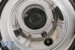 Faros delanteros Bi-Xenon OEM Look para Mercedes Clase G W463 05-17 Cromado-image-6066938