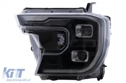 Faros Delanteros Full LED para Ford Ranger T6.2 2022+ Luces Giro Dinámicas Negro-image-6110570